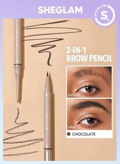 Buy Brows On Demand 2-in-1 Brow Pencil - Chocolate in Egypt