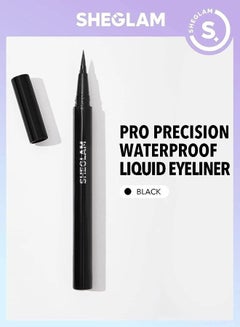 Buy SHEGLAM - Black  Pro Precision Waterproof Liquid Eyeliner in Egypt