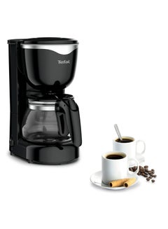 Buy Tefal Perfectta Filter Coffee Maker, Permanent filter, 0.6 L Capacity, Compact Drip Coffee Maker, Easy Coffee-Making, 30-Minute Keep-Warm, Auto-Off, CM340827 600 ml 600 W CM340827 Black in UAE