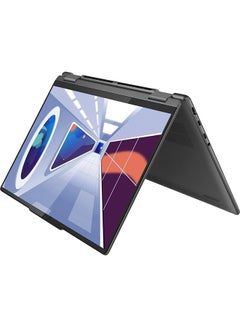 اشتري Yoga 7 14IRL8 Laptop With 14-Inch Display, Core i5 1335U Processor/16GB RAM/512GB SSD/Intel Iris XE Graphics/Windows 11 Home English Grey في الامارات