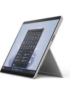 اشتري Surface Pro 9 Laptop With 13-Inch Display, Core i7-1255U Processor/32GB RAM/1TB SSD/Intel Iris XE Graphics/Windows 11 Pro English Platinum في الامارات