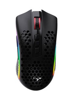 Buy M808-KS Storm Pro Dual Mode RGB Gaming Mouse, Wired & Wireless Connectivity, Honeycomb Shell, Pixart 3335 Pro Sensor, Up to 16000 DPI, 2.4GHz & USB-C Cable Interface, Black in UAE
