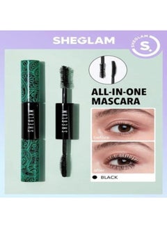 اشتري All-In-One Volume And Length Mascara Waterproof, Long-Lasting, Clump-Free Mascara With Any Built-In Brush To Create A Custom Effect That Will Transform Your Lashes Black في الامارات