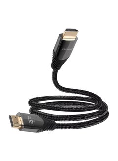 Buy HDMI 20 High Speed Cable 15M 4K Black in Saudi Arabia