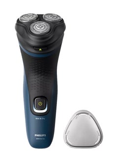 Buy Wet And Dry Electric Shaver 1000 Series S1151/00 Blue/Black in Saudi Arabia