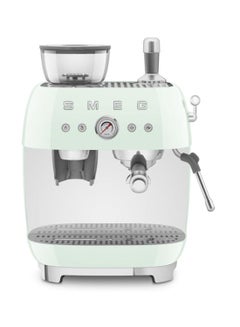 اشتري ‘50’s Style’ Coffee Machine with Built in Grinder 0.01 L 1600 W EGF03PGAU Pastel Green في الامارات