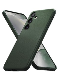 اشتري Onyx Compatible With Samsung Galaxy S24 5G Case (2024), Rugged Shockproof Non-Slip TPU Slim Thin Phone Cover For Galaxy S24 Dark Green في مصر