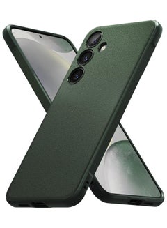 اشتري Onyx Compatible With Samsung Galaxy S24 Plus Case Cover Rugged Flexible Durable Anti-Slip TPU Protection Shockproof Samsung S24 Plus Back Cover Dark Green في مصر