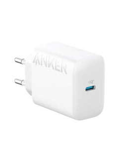 Buy Anker USB C Charger 20W, PIQ 3.0 Durable Compact Fast Charger, for iPhone 13/13 Mini/13 Pro/12, iPhone 14,iPhone 14 Pro Galaxy, Pixel 4/3, iPad/iPad mini White in Egypt