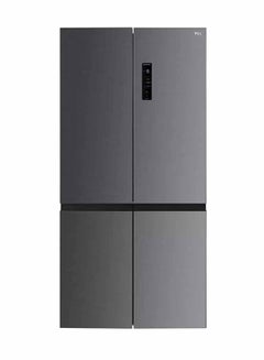 اشتري Side By Side Refrigerator 12.9 CuFt Freezer 5.2 Cuft 365 L TRF-600WEXP Dark Gray في السعودية