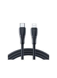 Buy JOYROOM S-CL020A11 Surpass Series 20W Type-C To Lightning Fast Charging Data Cable - 3M - Black in Egypt
