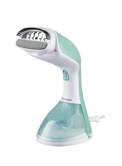 اشتري Garment Steamer, Portable Handheld Garment And Fabric Steamer, Stainless Steel Panel With Cloth And Lint Brush- 2 Years Warranty 350 ml 1200 W DGS 8280 Green في الامارات