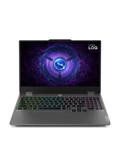 Buy LOQ 15IRX9 Laptop With 15.6-inch Full HD Dispay, Intel Core i7-13650HX Processor/16GB RAM DDR5/512GB SSD/DOS(Without Windows)/NVIDIA GeForce RTX 3050 6GB/ English/Arabic Luna Grey in Saudi Arabia