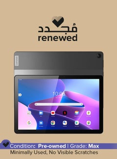 Buy Renewed - Tab M10 3rd Gen 10.1-Inch Storm Grey 4GB RAM 64GB WiFi 4G - International Version in Saudi Arabia
