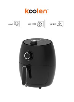 Buy Electric Air Fryer 2 L 1000 W 816102002 Black in Saudi Arabia