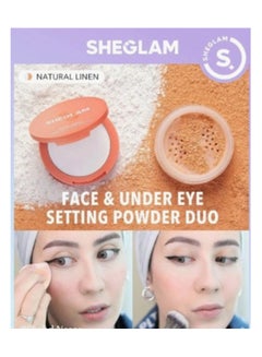 Buy SHEGLAM Face & Under Eye  PowdeR Natural Linen Natural Linen in Egypt