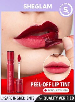 Buy Peel Talk Lip Tint - Tongue Twister Red in Egypt