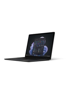 اشتري Surface Laptop 5 Laptop With 13.5-Inch Display, Core i7-1265U Processor/16GB RAM/256GB SSD/Intel Iris XE Graphics/Windows 11 Pro / English Black في الامارات
