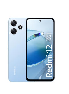 اشتري Redmi 12 Dual Sim Pastel Blue 8Gb Ram 256Gb 5G - Indian Version في الامارات