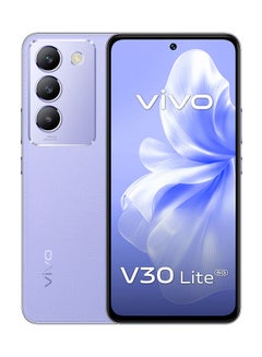 اشتري V30 Lite 5G Dual SIM Leather Purple 12GB RAM 256GB في الامارات
