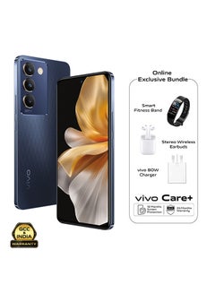 Buy V30 Lite 5G Dual SIM Crystal Black 12GB+12GB RAM 256GB - With Exclusive Gifts Earbuds, Smart Fitness Band, 80W Charger And 24 Months Warranty + 1 Year Screen Replacement in UAE