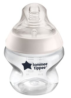 اشتري Tommee Tippee Closer To Nature Feeding Bottle 150ml, White في مصر