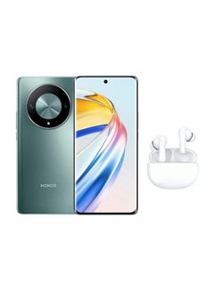 Buy X9b Dual SIM Emerald Green 12GB RAM 256GB 5G With Honor Choice Earbuds X5 in Egypt