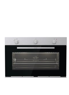 Buy Built-in Gas oven 90cm, net capacity : 88l , Mechanical minute minder , Maximum oven temperature 250 °C, Cooling Fan , 1 oven gride - BOG9822E00X Stainless Steel in Egypt