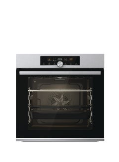 Buy Electric Built in oven With Grill from Gorenje 77 liter 60 cm Stainless Steel BOS6747A01X Silver in Egypt