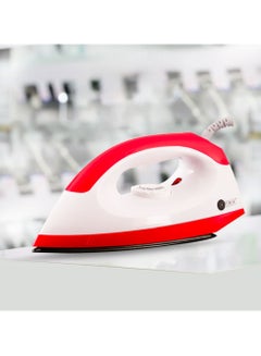 Buy AFRA Japan Dry Iron 1000W Teflon Soleplate Indicator Light Overheat Protection Temperature Knob Smooth Ironing White and Red GMARK ESMA ROHS and CB Certified 1000 W AF-1000IRRD White and Red in UAE