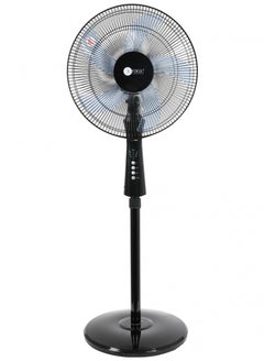 Buy Japan Electric Stand Fan, AF-1660BKR, 60W, Adjustable Height, 5 Blades, Includes Remote Control, Black, G-Mark, Esma, Rohs, and, Cb Certified, 2 Years Warranty 5.3 kg 60 W AF-1660BKR Black in UAE