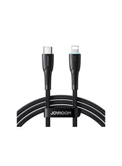 Buy JOYROOM SA32-CL3 Starry Series 30W Fast Charging Data Cable (Type-C To Lightning) 1M Black in Egypt