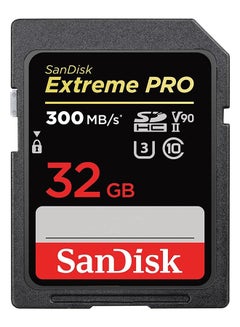 اشتري 256GB Extreme PRO SDXC UHS-II Memory Card - C10, U3, V90, 8K, 4K, Full HD Video, SD Card - SDSDXDK-256G-GN4IN 256 GB في السعودية