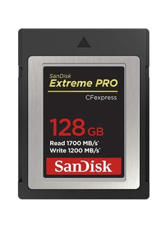 Buy Extreme Pro Cfexpress Type B Card,1700 MB/s R & 1200 MB/s W, Black, 128GB 128 GB in UAE