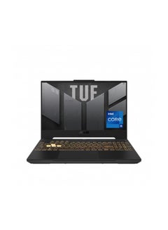 اشتري TUF F15 FX507ZC4-HN083W Laptop With 15.6-Inch Display, Core i5-12500H Processor/16GB RAM/512GB SSD/4GB Nvidia Geforce RTX 3050 Graphics Card/Windows 11 Home English/Arabic Mecha Gray في الامارات