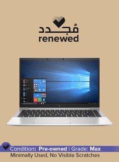 Buy Renewed - Elitebook 840 G7 Laptop With 14-Inch FHD Display,Intel Core i7/Quad Core/10th Generation/16GB DDR4 RAM/512 GB SSD/Windows 10 Pro English Silver in UAE