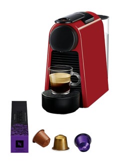 اشتري Essenza Coffee Machine 19 Bar Aerocino Bundle 600 ml 240 W D30-ME-RE-NE2+3694BK Red في السعودية