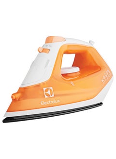 Buy Steam Iron With Steam, AntiDrip System, Non-Stick Soleplate And Stainless Steel Tip 0.25 L 1600 W ESI4007 Orange in UAE