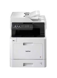 Buy MFC-L8690CDW Wireless All-in-one Laser Printer, Full Color With Advanced Duplex Printing, Gigabit Ethernet, High Yield Tonner | 8CE82300141 White in UAE