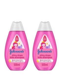 Buy Pack of 2 Kids Shampoo - Shiny Drops, 500ml in Saudi Arabia