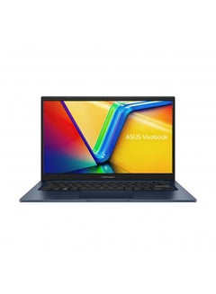Buy Vivobook 14 Slim Laptop With 14-Inch FHD Display, Core i5-1235U Processor/8GB RAM/512GB SSD/Iris Xe Graphics/Windows 11 Home English/Arabic Quiet Blue in UAE