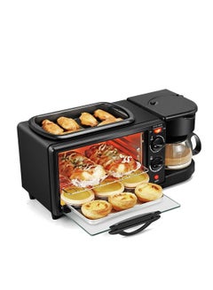 Buy Breakfast Maker 3 In1 Oven Grill And Coffee Maker 5 L 1250 W 4004 Black in Egypt