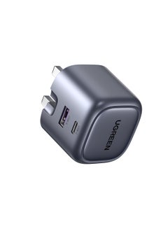 Buy Nexode 35W USB C Charger, Fast Charging GaN Tech, Type C Plug, Compact Travel Power Adapter for iPhone/iPad/Samsung/Huawei/Xiaomi, etc Grey in UAE