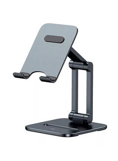 Buy Baseus Desktop Biaxial Foldable Metal Stand (for Phones) Grey in Saudi Arabia