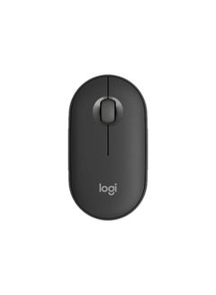 Buy Logitech® M350S Pebble 2 Bluetooth Silent Mouse -Tonal Graphite Black Tonal Graphite Black in Saudi Arabia