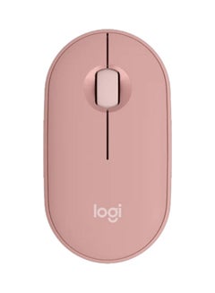 Buy Logitech® M350S Pebble 2 Bluetooth Silent Mouse -Tonal Rose Tonal Rose in Saudi Arabia