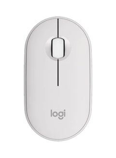 اشتري Logitech® M350S Pebble 2 Bluetooth Silent Mouse Tonal White في السعودية