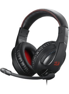 Buy Redragon H211 Cronus Gaming Headset: Stereo, Noise-Canceling Mic, RGB, Multi-Platform in Saudi Arabia