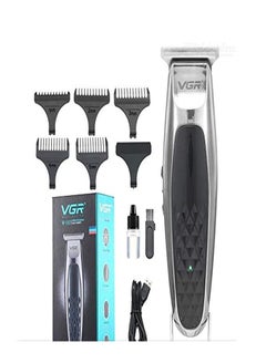 اشتري V-093 Professional Fast Charging Hair Clipper Silver/Black في مصر