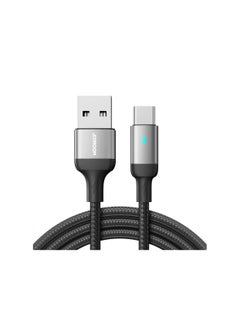 اشتري S-UC027A10 3A Nylon USB-A to Type-C Cable, 1.2M - Black في مصر